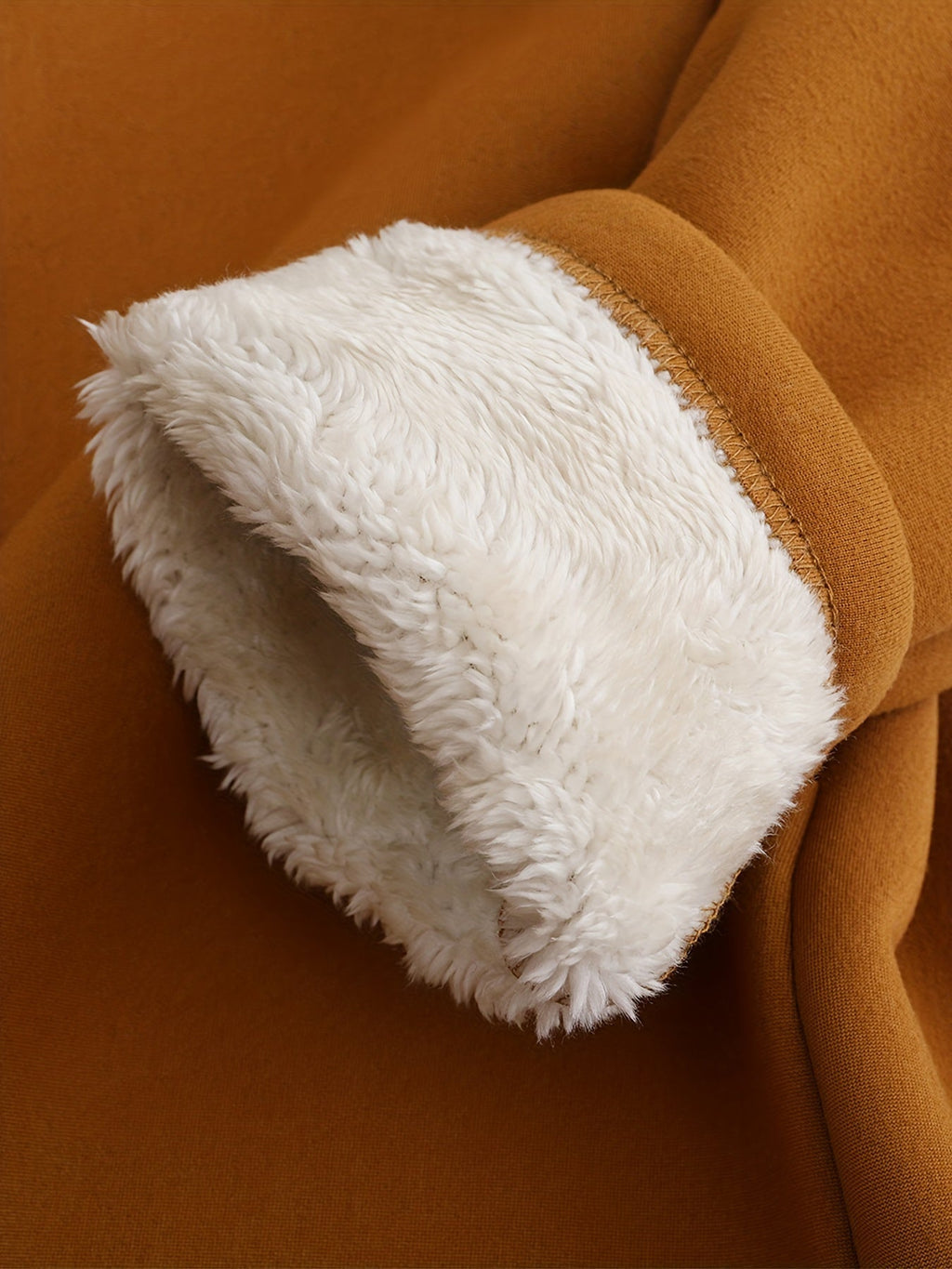 Comfy fleece sweatshirt