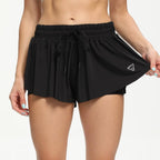 Luchtige fitnessshort, 2-in-1