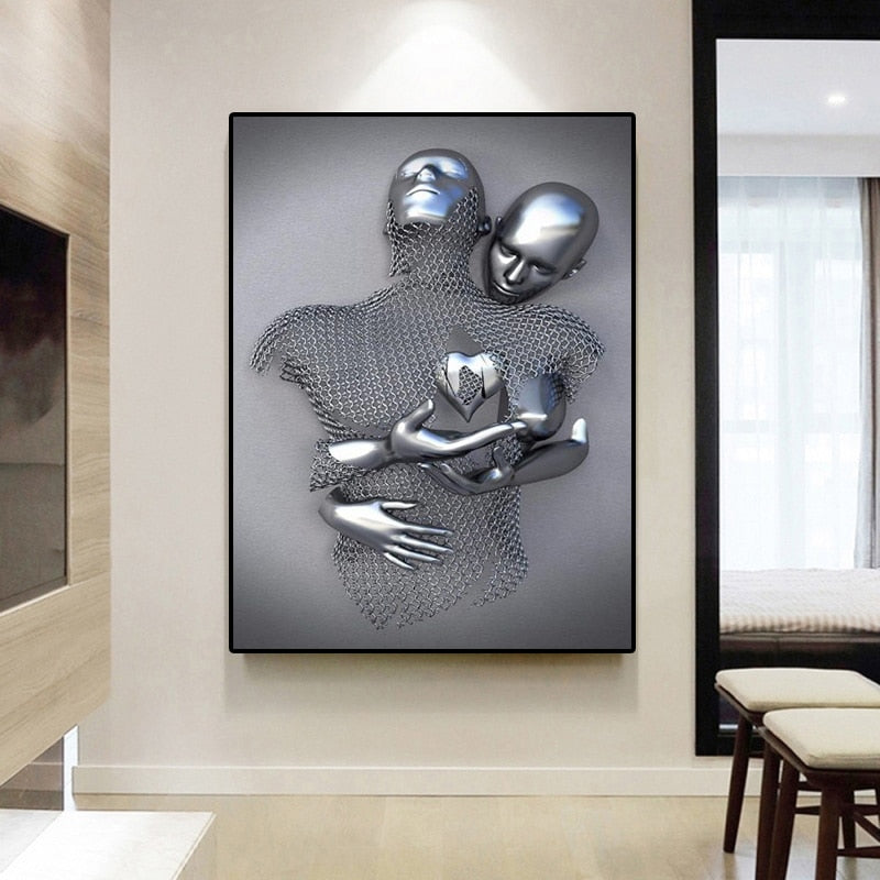 Abstract schilderij Dare Art