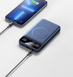 Magnetische draadloze stroom bank – capaciteit: 10000mAh