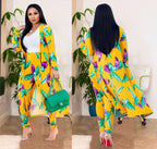 Dames kimono set met broek