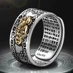 Feng shui ring | symbool van rijkdom, geluk & voorspoed – materiaal: Metaal — afbeelding 12