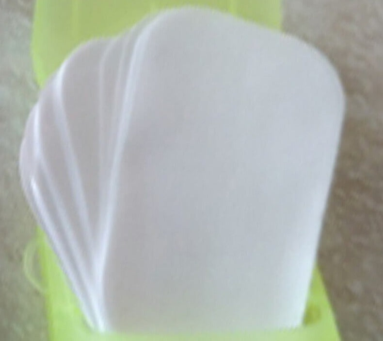 Draagbare reis zeep papier vellen