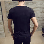 Ademend ronde hals sportshirt heren – licht & sneldrogend — afbeelding 24