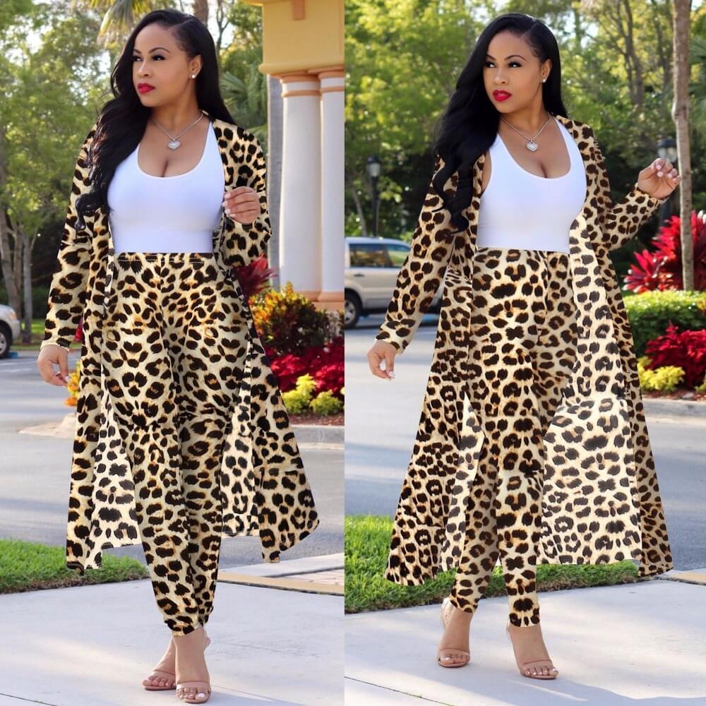 Dames kimono set met broek