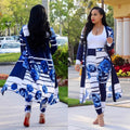 Dames kimono set met broek — afbeelding 10