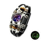 Lichtgevende zodiak armband