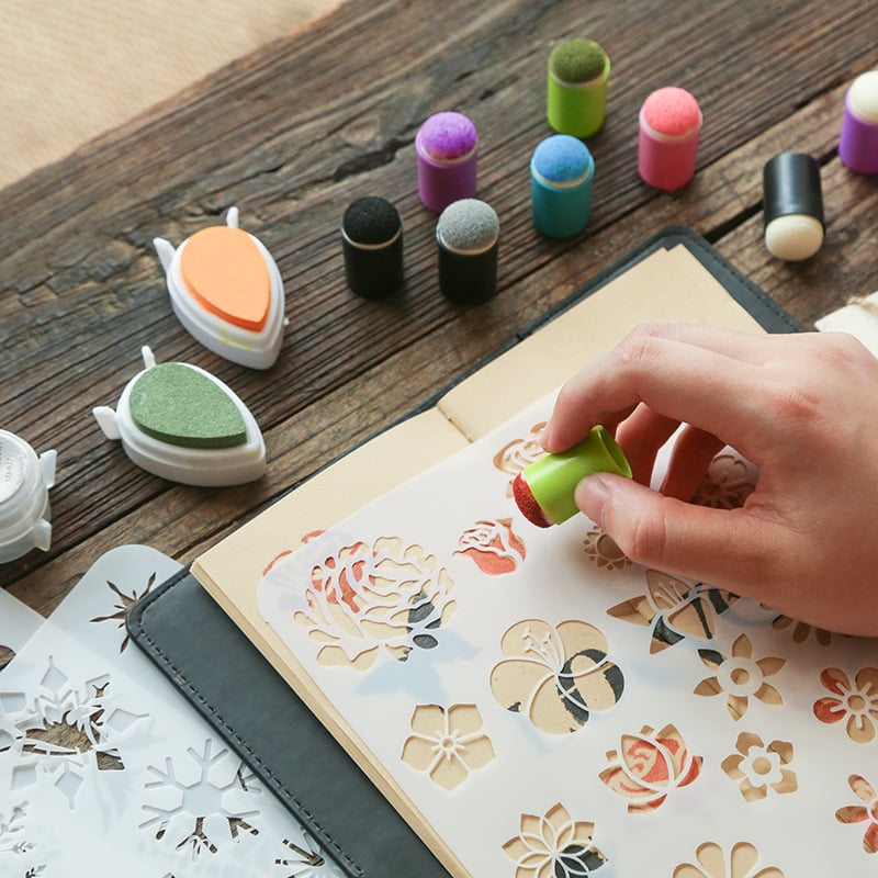 Vingerverfset voor creatief schilderplezier