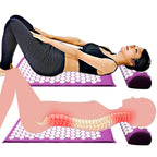 Acupressuur yogamat & kussenset