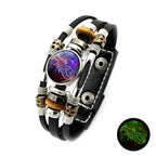 Lichtgevende zodiak armband
