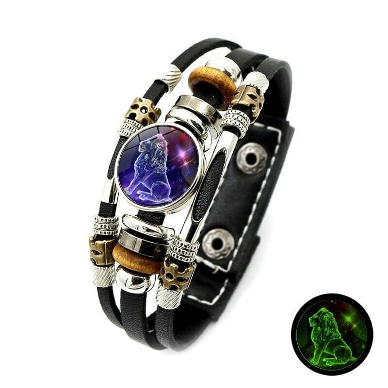 Lichtgevende zodiak armband