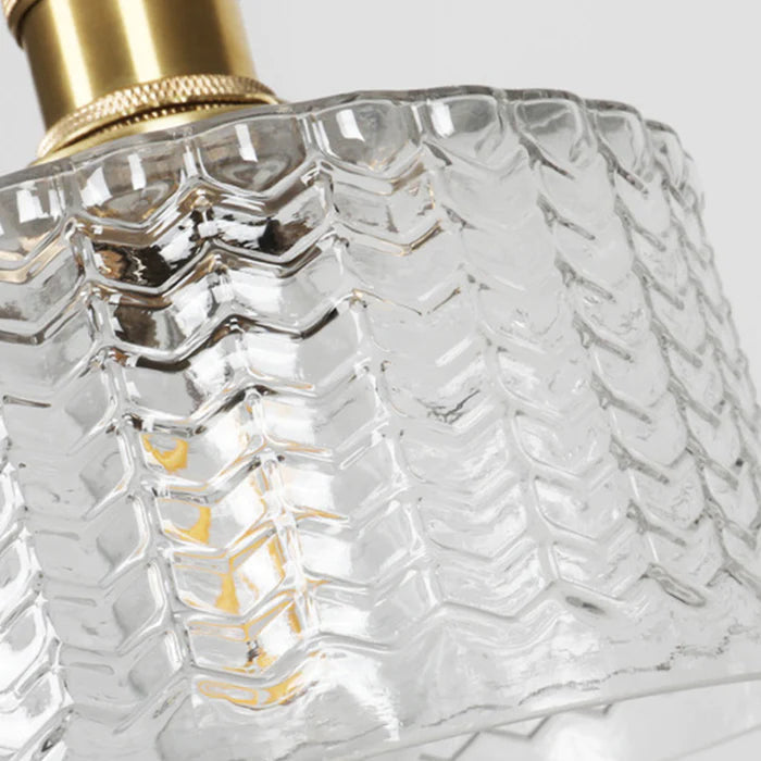 Kristallen vintage hanglamp — afbeelding 21