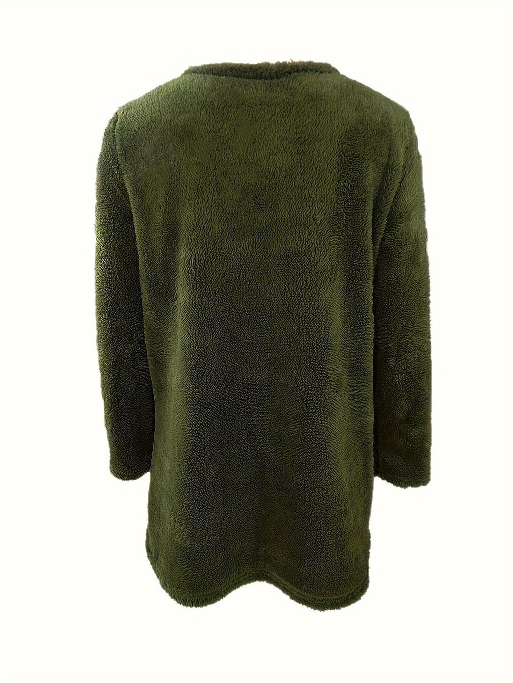 Fleece sweatshirt met print
