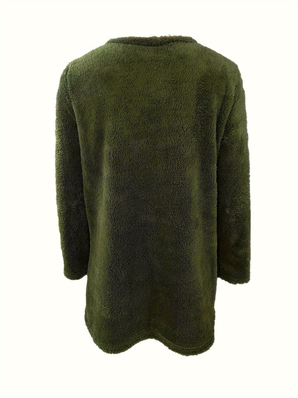 Fleece sweatshirt met print