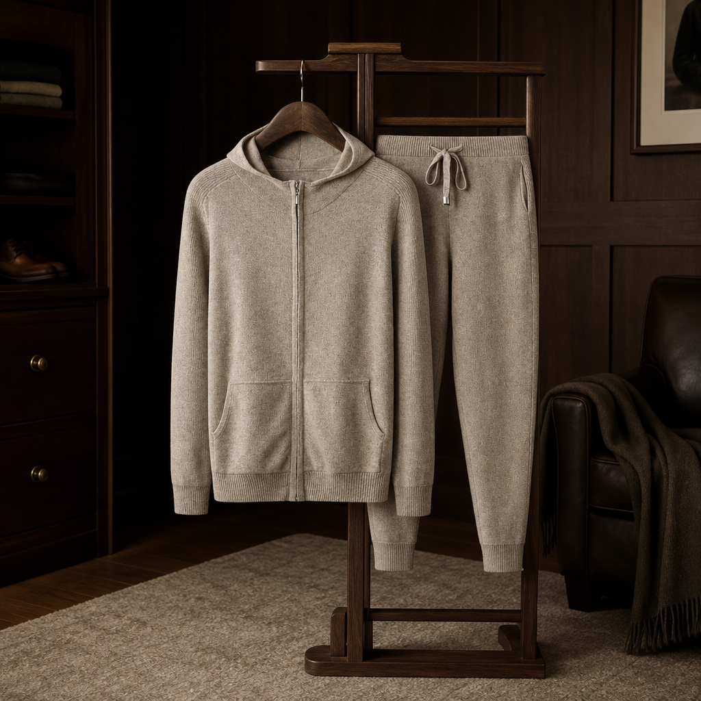 Merino loungeset voor heren