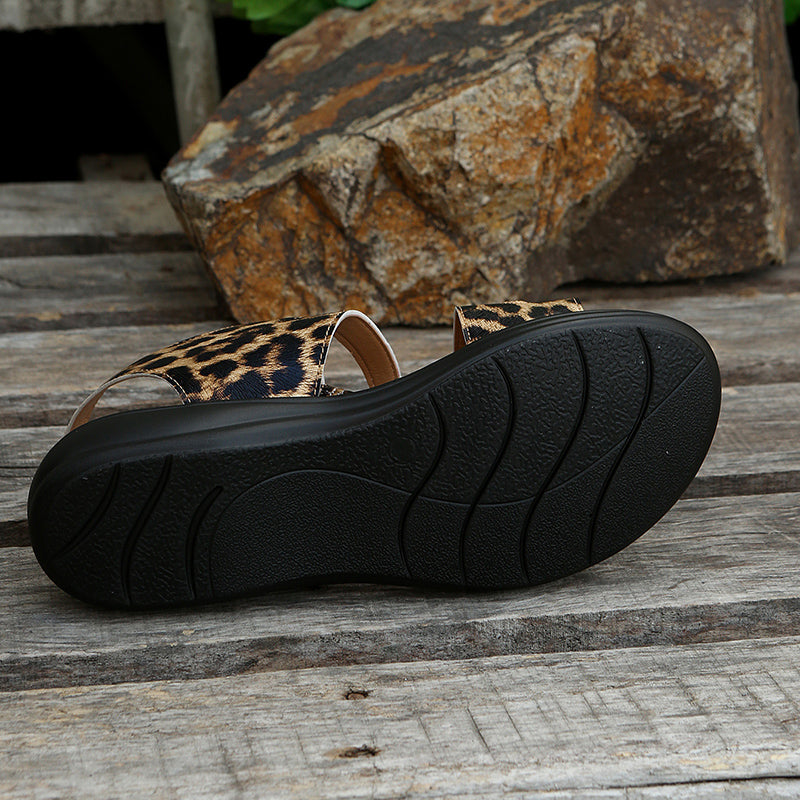 Casual dames sandalen met klittenbandsluiting — afbeelding 4