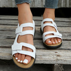 Casual dames sandalen met klittenbandsluiting