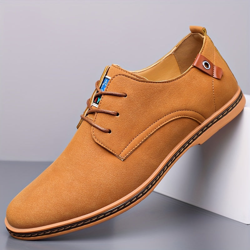 Klassieke veterschoenen met gedempte zool