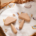 Klanktrommel van hout voor peuters