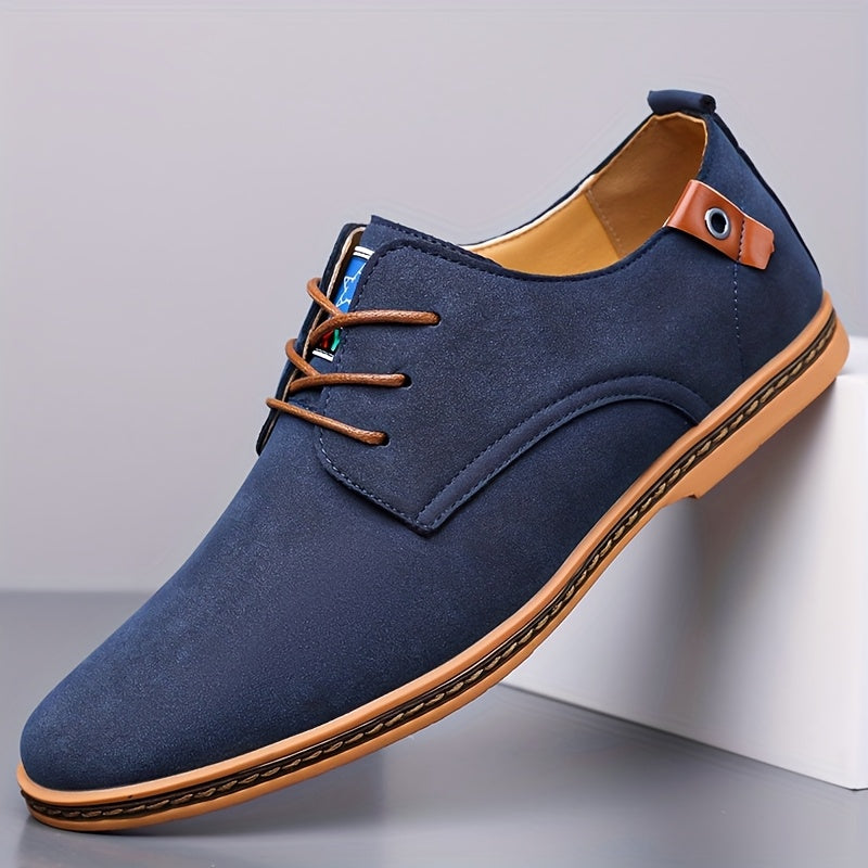 Klassieke veterschoenen met gedempte zool