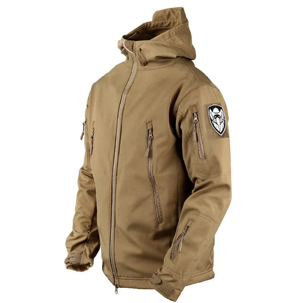 Militair softshelljack voor heren Engelbert — afbeelding 1