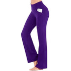 Dames yogabroek met hoge taille