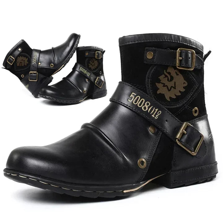 Herenlaarzen met retro charme — afbeelding 6