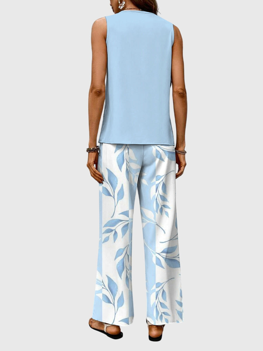 Lily | Tweedelige dameszomerset met vierkante hals