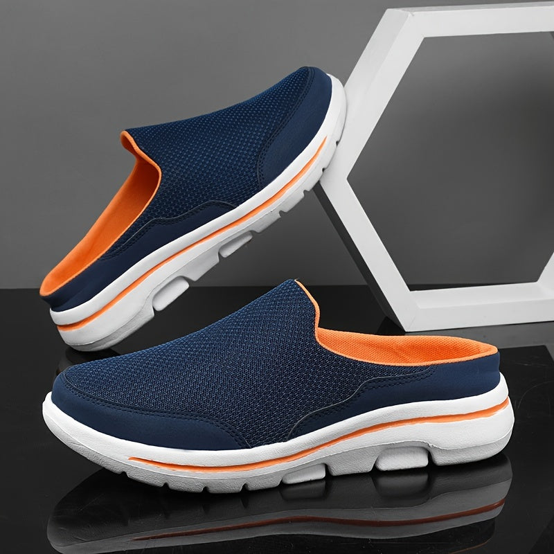 Luchtige heren instapslippers met comfortabel voetbed