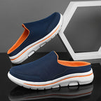 Luchtige heren instapslippers met comfortabel voetbed