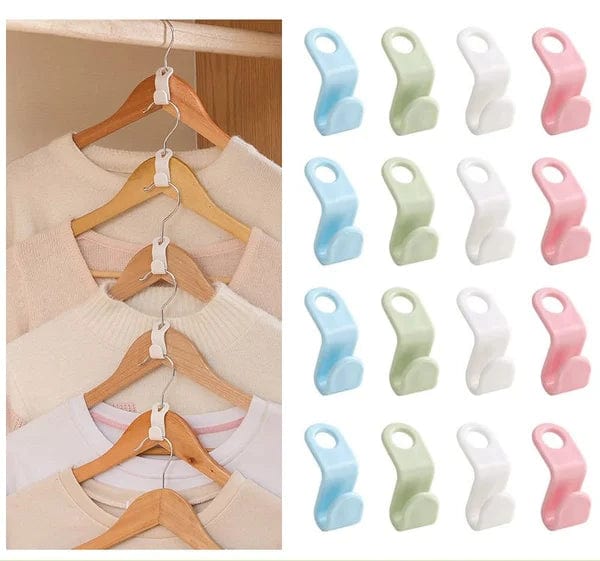 Ruimtebesparende kleerhangerset