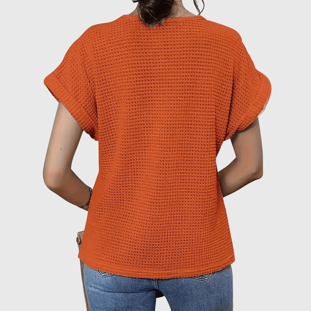 Rania | Lichte blouse met kanten details