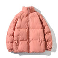 Casual winterjack met opstaande kraag
