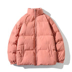 Casual winterjack met opstaande kraag