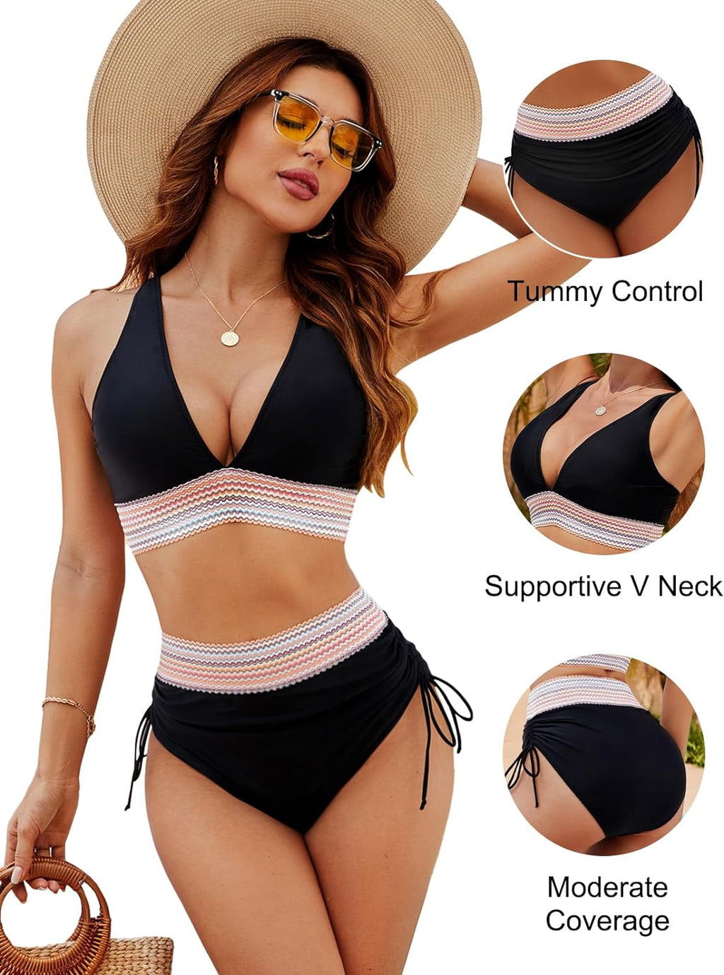 Bikiniset met tummycontrole — afbeelding 56
