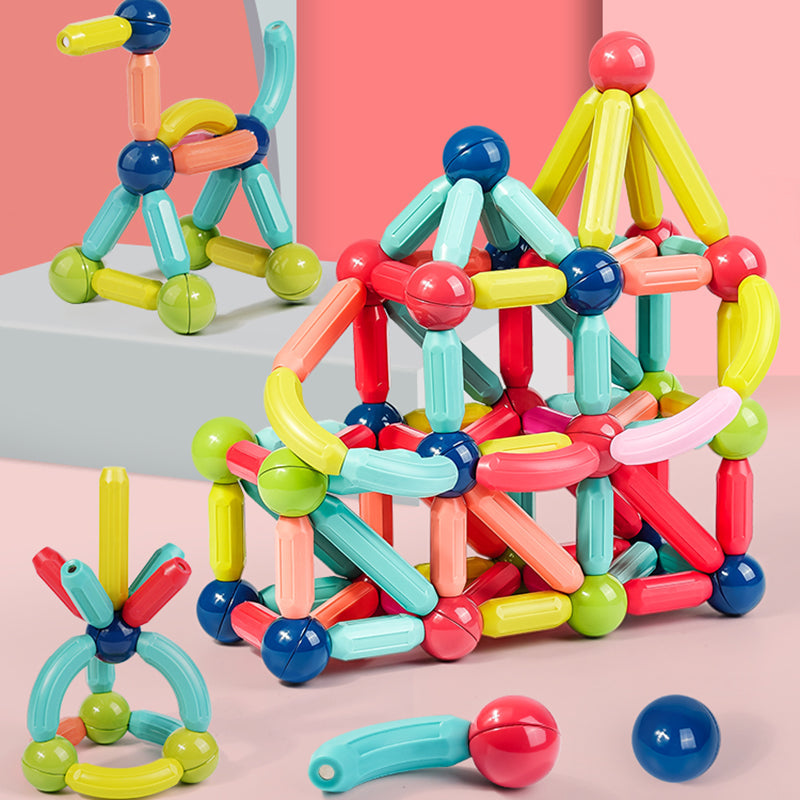 Magnetische bouwblokkenset