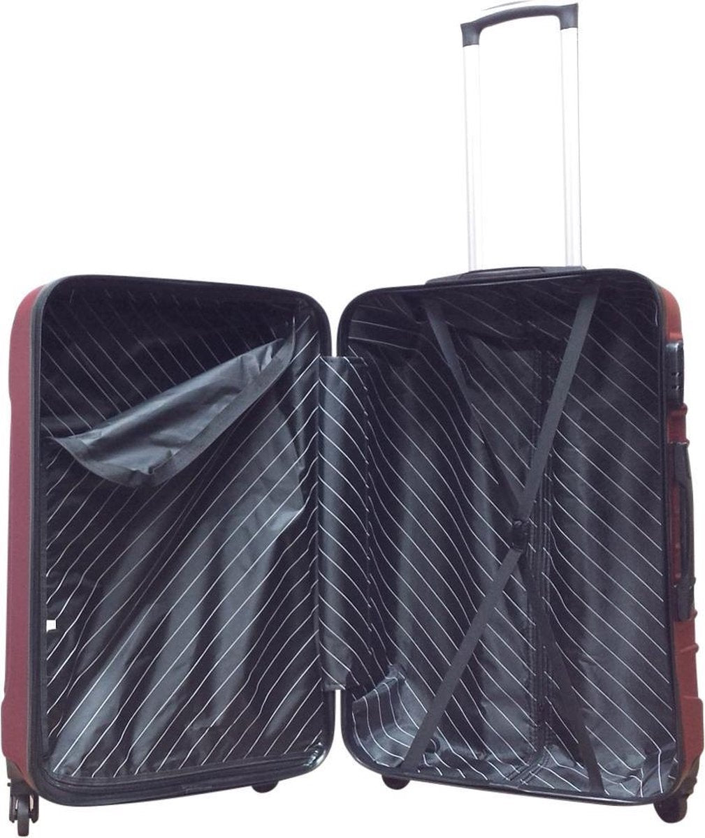 2-Delige donkerblauwe hardcase kofferset
