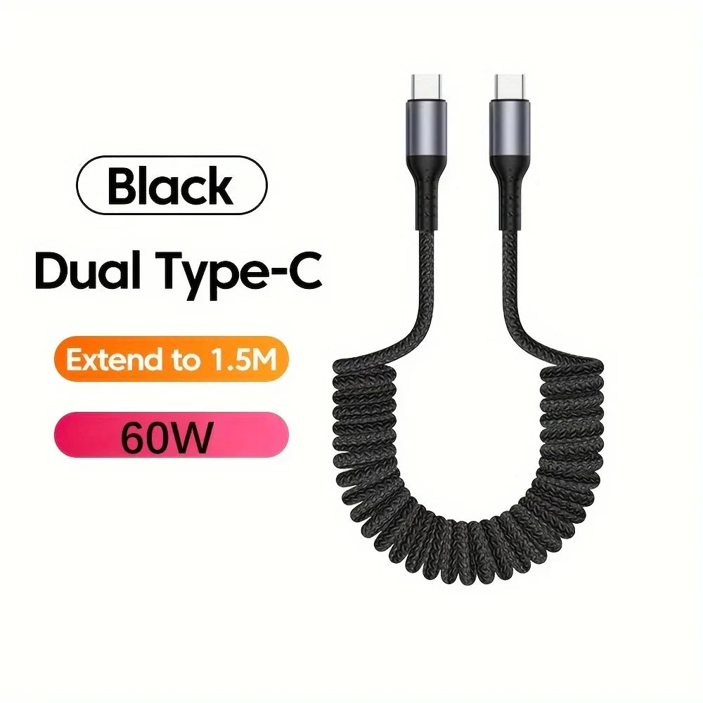 100W USB-C veer oplaadkabel