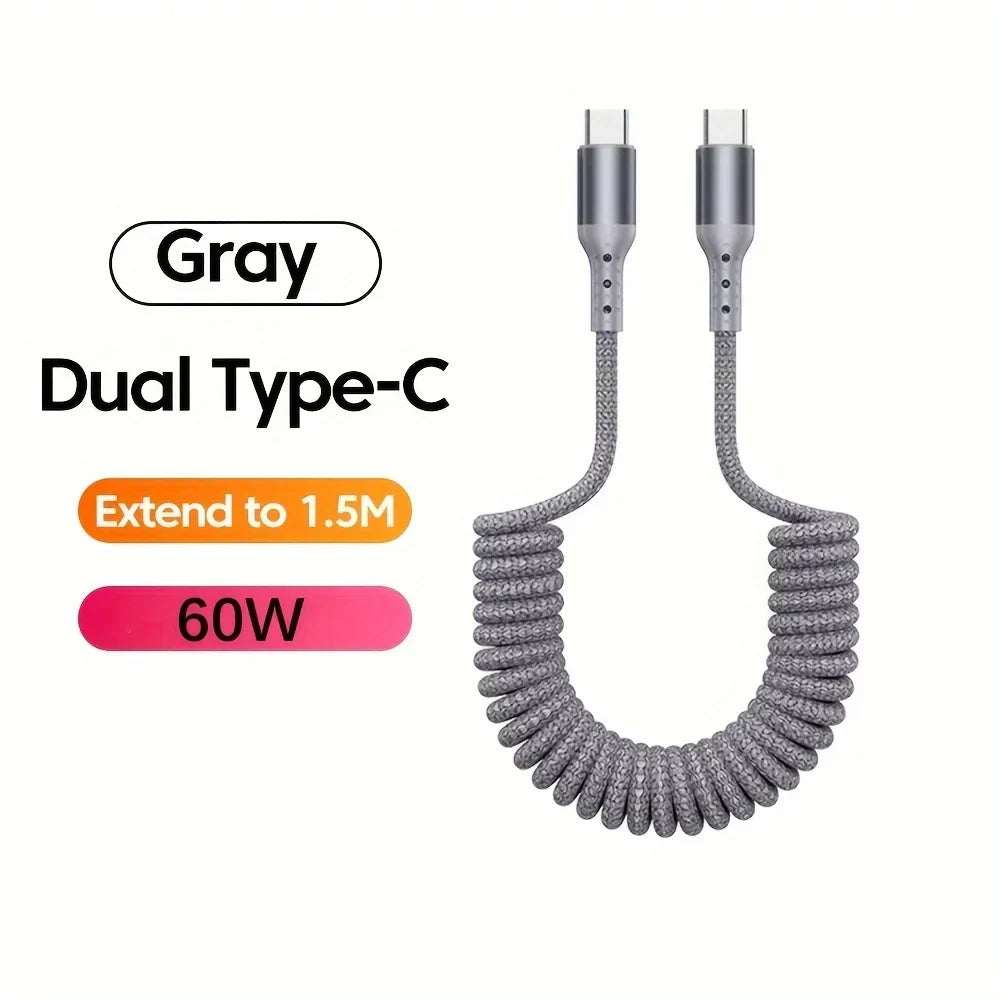100W USB-C veer oplaadkabel