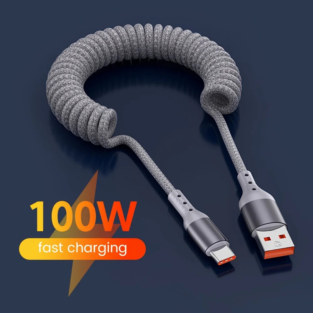 100W USB-C veer oplaadkabel