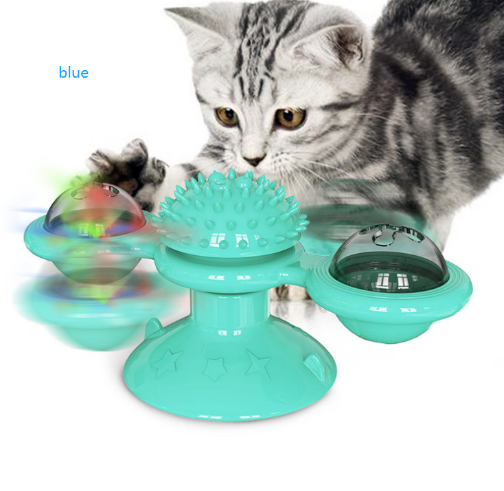 Katten windmolen krab- en speelstation