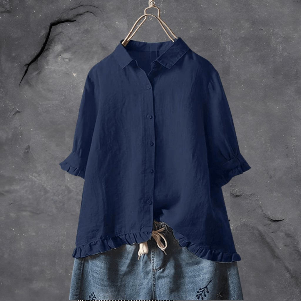 Katoenen blouse voor dames