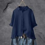 Katoenen blouse voor dames