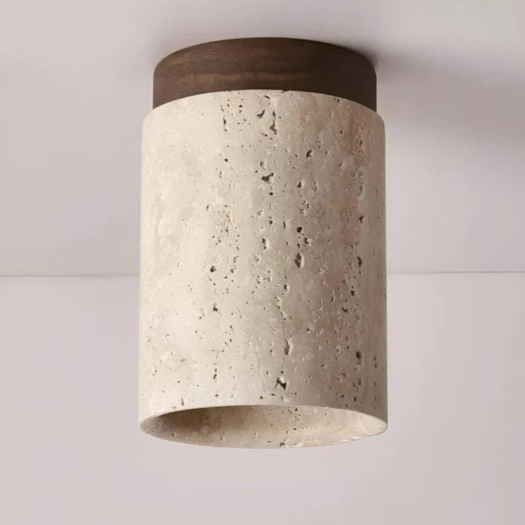Ronde japanse stijl plafondlamp