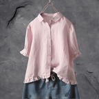 Katoenen blouse voor dames