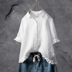 Katoenen blouse voor dames