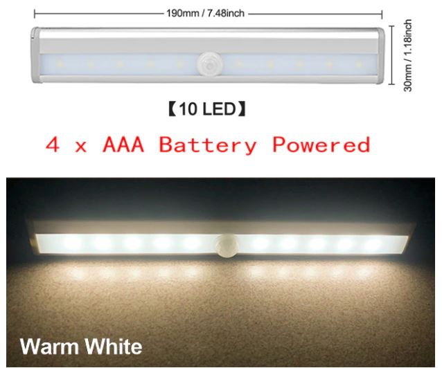 Bewegingssensorlamp Always Light – Liva
