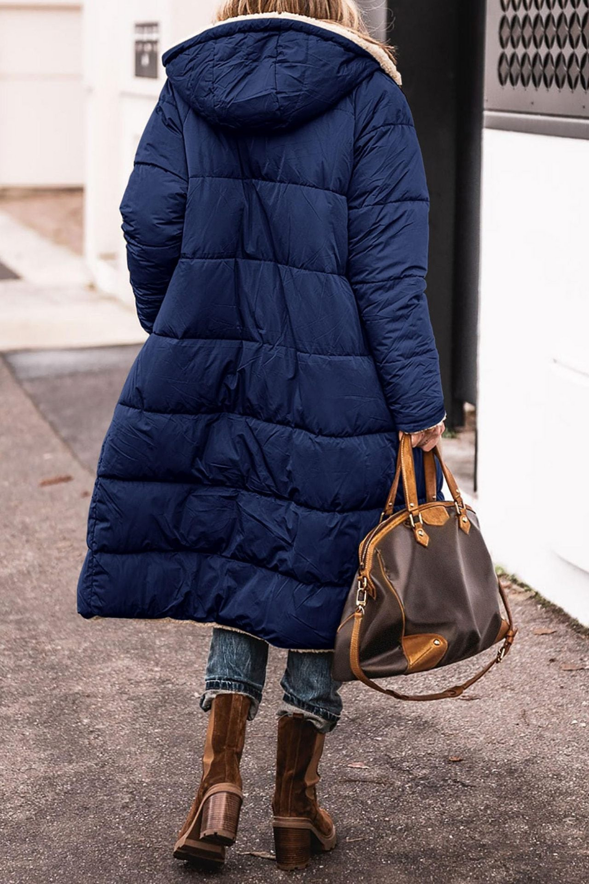 Dubbelzijdige dames winterjas — afbeelding 7