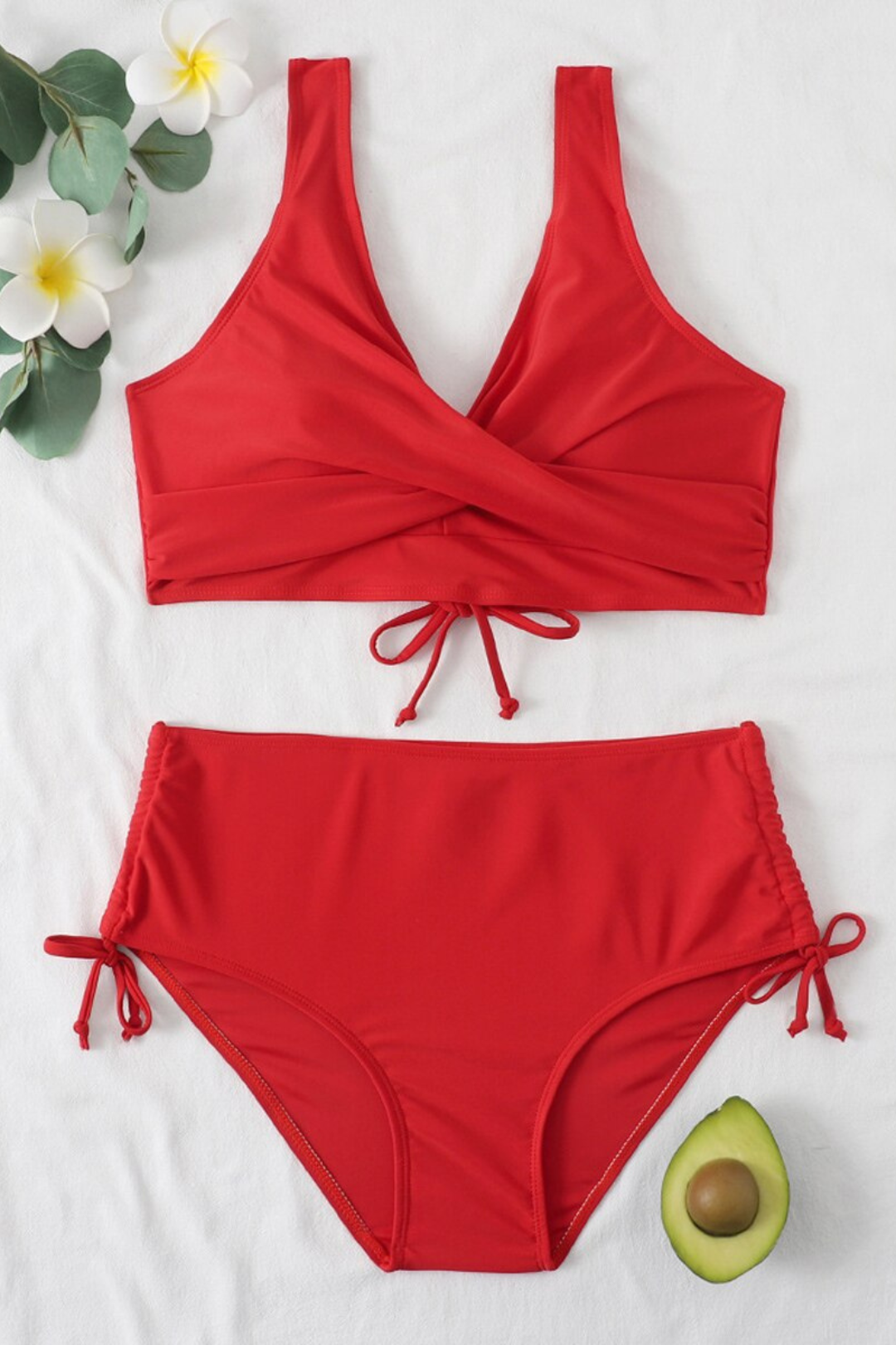 Effen bikiniset met sportieve twist