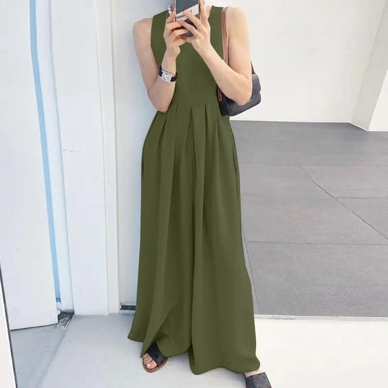 Tess plus size jumpsuit